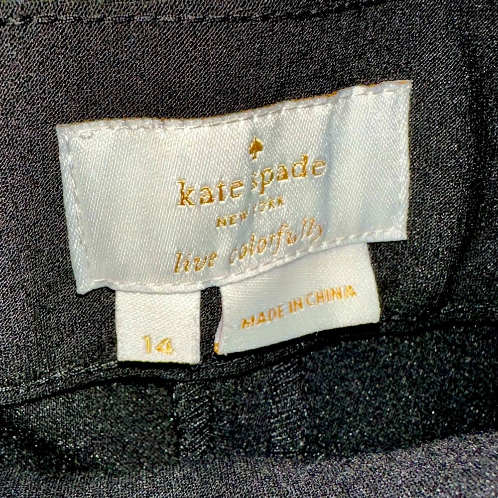 Kate spade slacks never worn, no tags